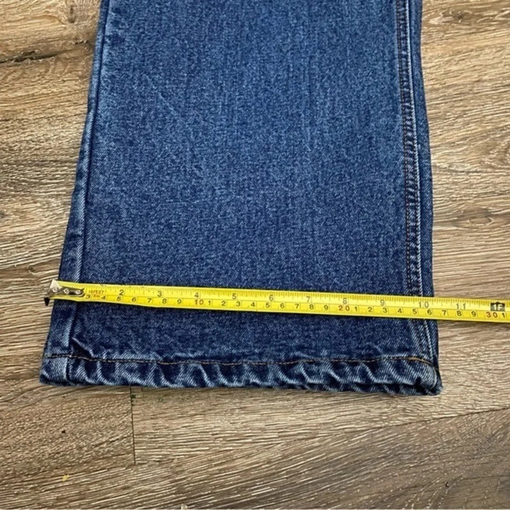 RedHead Jeans Mens Size 42X32 Flannel Lined Blue New‎ Button Fly Zip